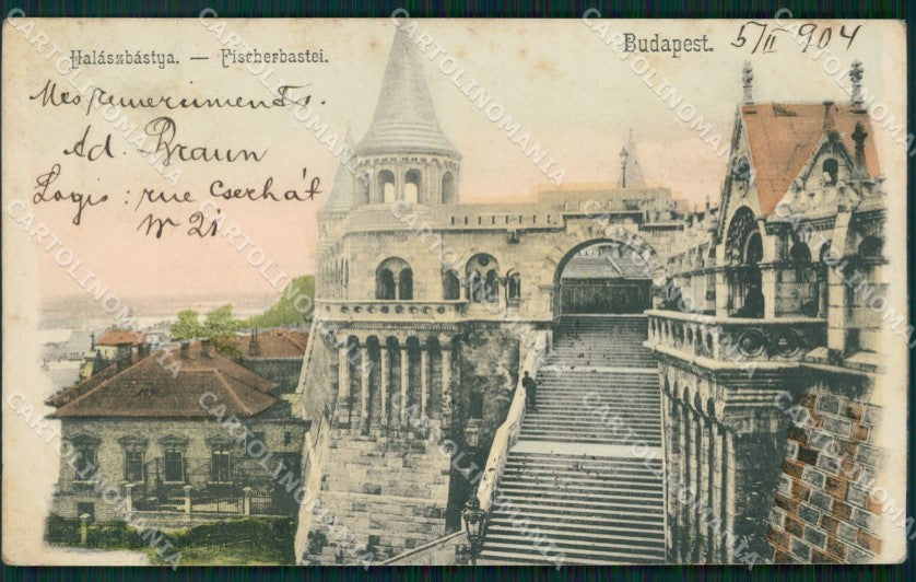 Hungary Ungheria Budapest postcard XC2949 – fronte