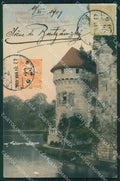 Hungary Ungheria Budapest ABRADED postcard XC2952 – fronte