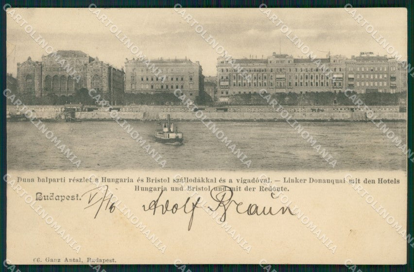 Hungary Ungheria Budapest postcard XC2969 – fronte