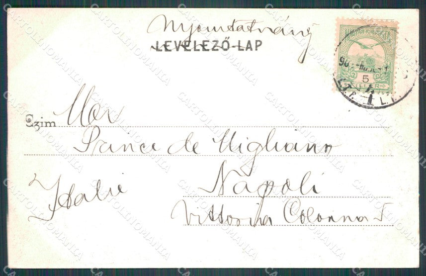 Hungary Ungheria Budapest postcard XC2971 – retro