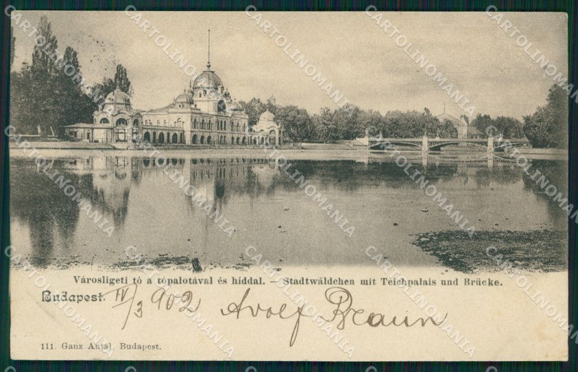 Hungary Ungheria Budapest postcard XC2972 – fronte