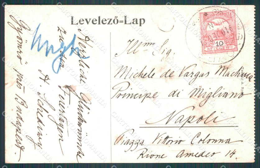 Hungary Ungheria Budapest postcard XC2973 – retro