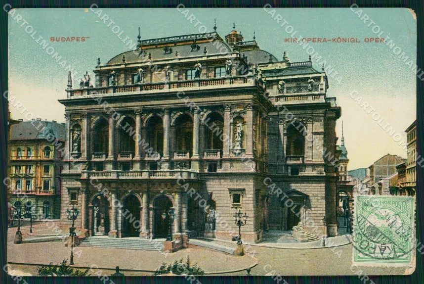 Hungary Ungheria Budapest postcard XC2977 – fronte