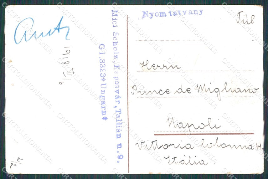 Hungary Ungheria Budapest postcard XC2977 – retro