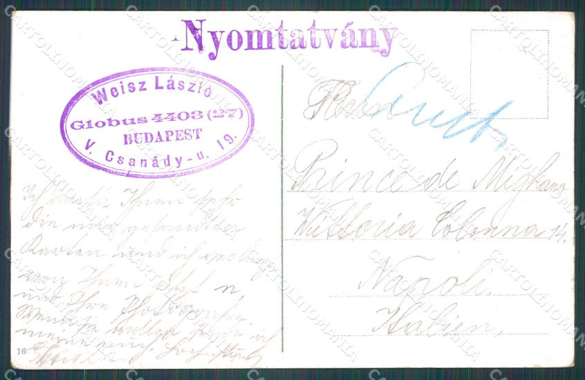 Hungary Ungheria Budapest postcard XC2979 – retro