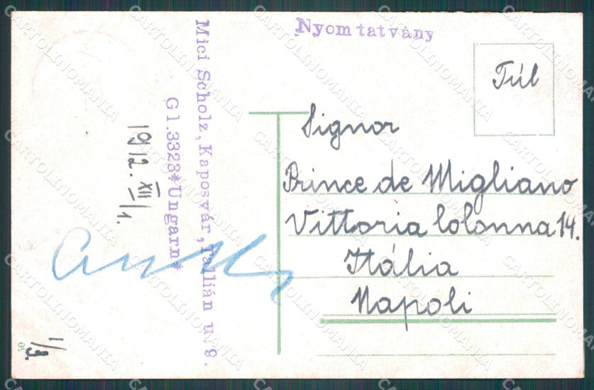 Hungary Ungheria Budapest postcard XC2997 – retro