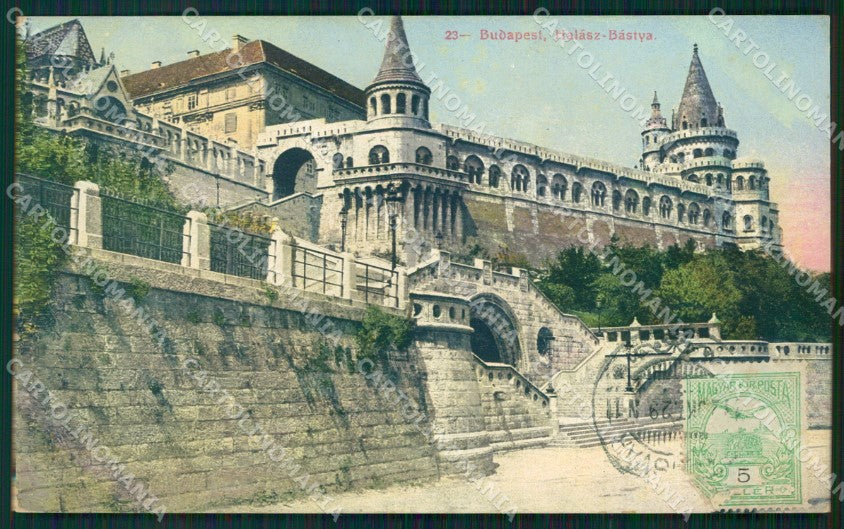 Hungary Ungheria Budapest postcard XC3000 – fronte