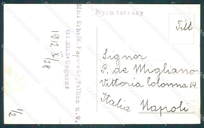 Hungary Ungheria Budapest postcard XC3000 – retro