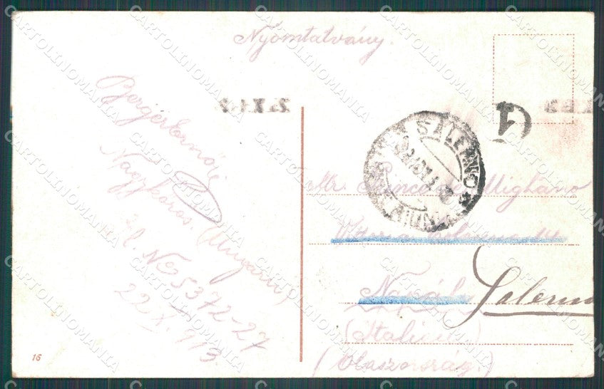 Hungary Ungheria Budapest Jozsef Korut postcard XC3002 – retro