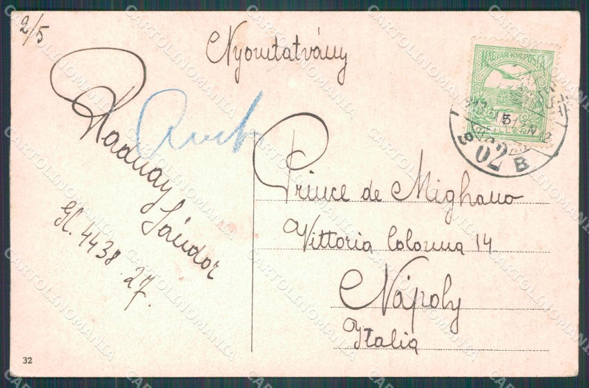 Hungary Ungheria Budapest Operahaz postcard XC3007 – retro