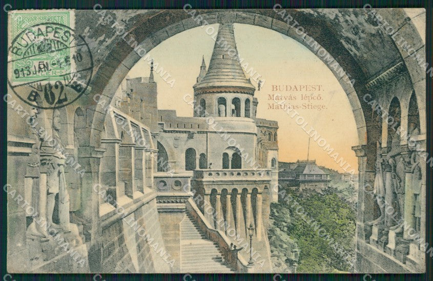Hungary Ungheria Budapest postcard XC3008 – fronte