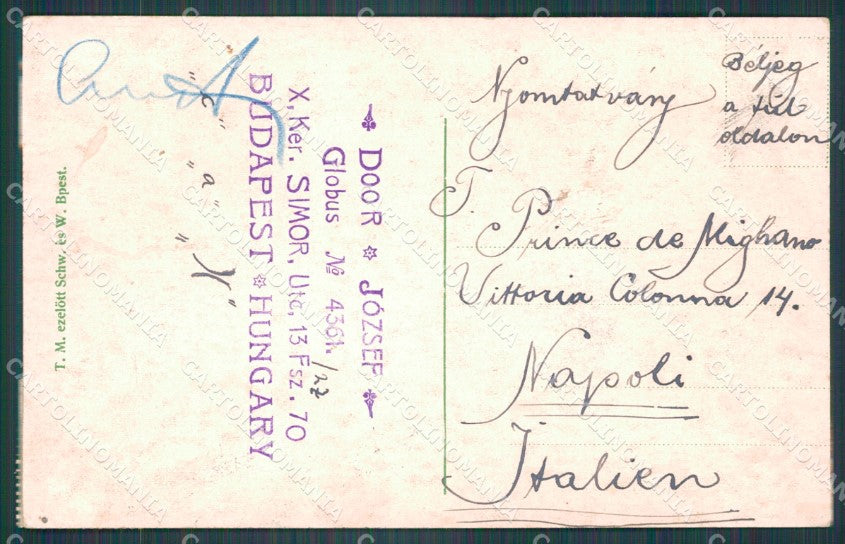 Hungary Ungheria Budapest postcard XC3011 – retro