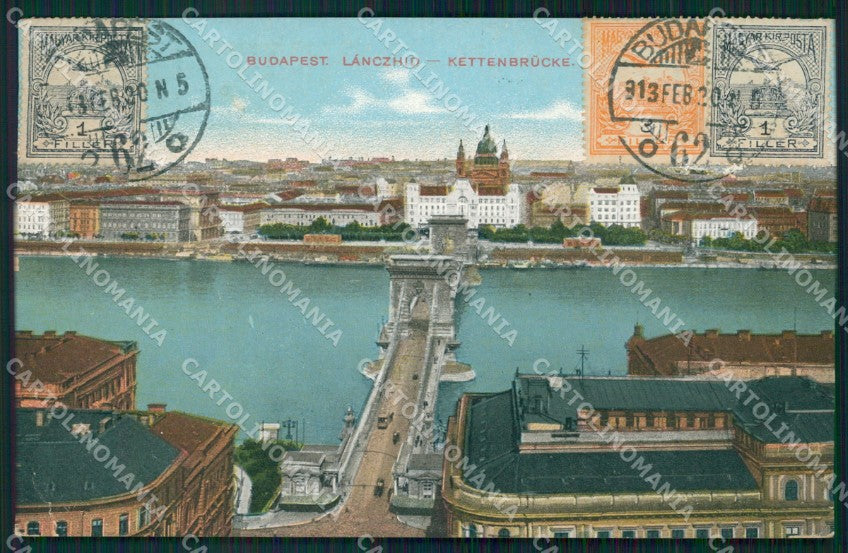 Hungary Ungheria Budapest postcard XC3014 – fronte