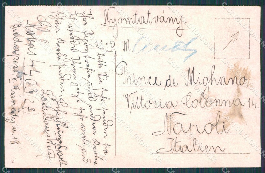 Hungary Ungheria Budapest postcard XC3014 – retro