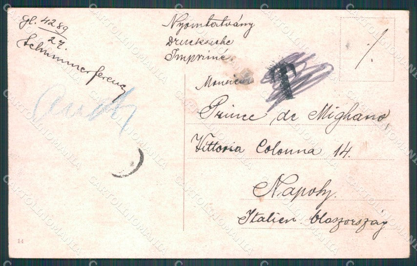 Hungary Ungheria Budapest postcard XC3016 – retro
