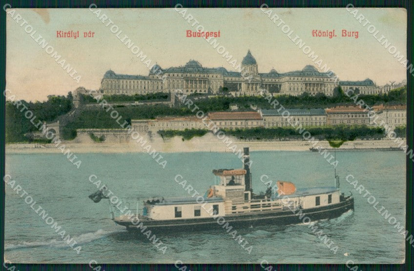 Hungary Ungheria Budapest postcard XC3021 – fronte