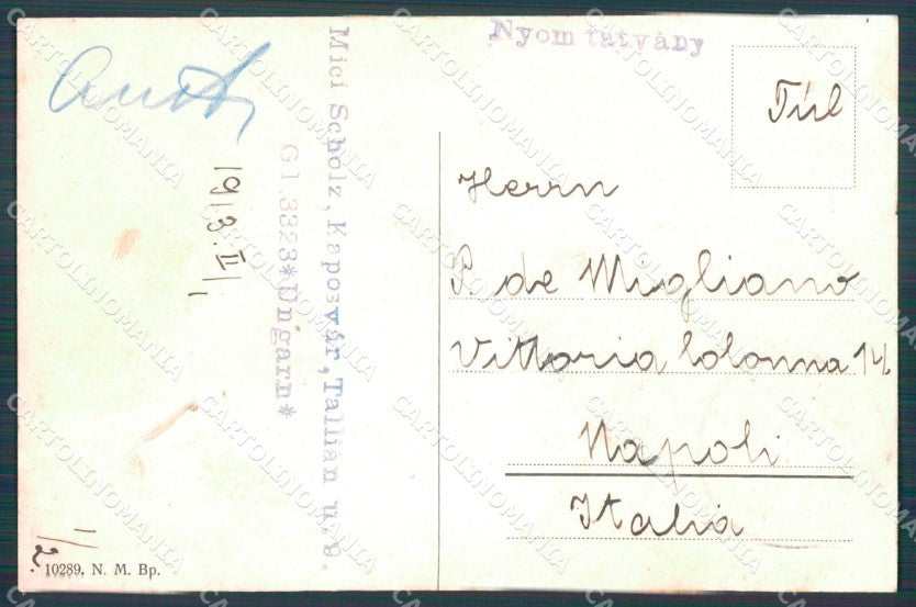 Hungary Ungheria Budapest Orokimadas templom postcard XC3022 – retro