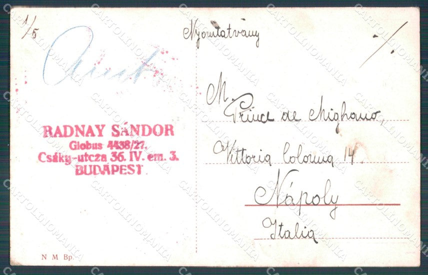 Hungary Ungheria Budapest Orokimadas templom postcard XC3023 – retro