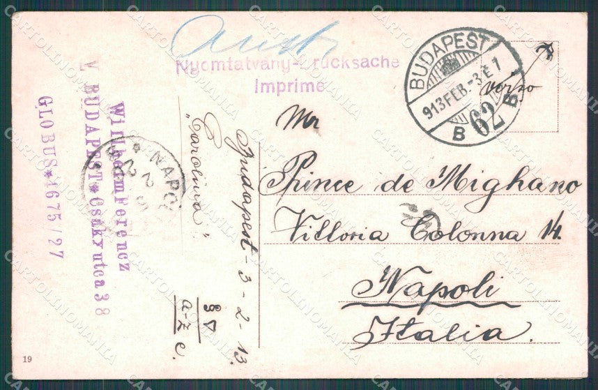 Hungary Ungheria Budapest postcard XC3025 – retro