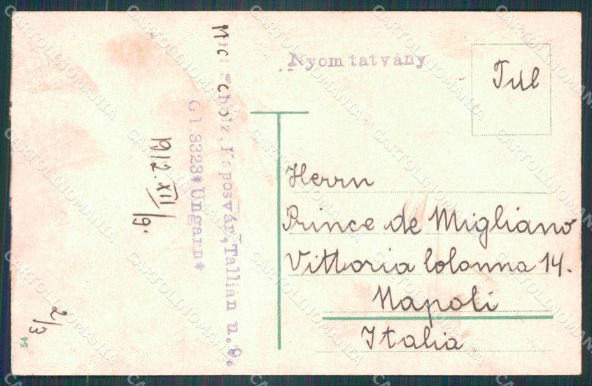 Hungary Ungheria Budapest postcard XC3028 – retro
