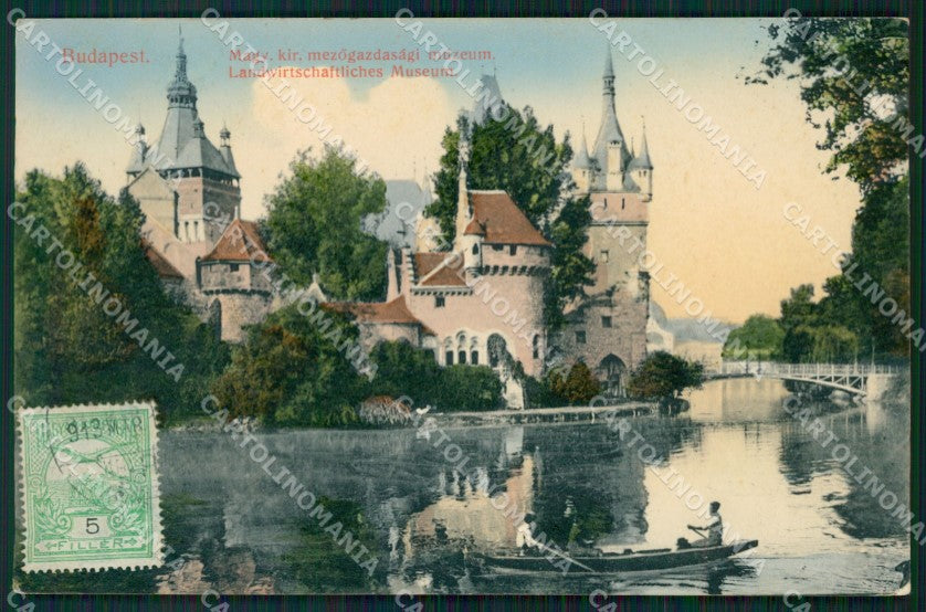 Hungary Ungheria Budapest Muzeum postcard XC3034 – fronte