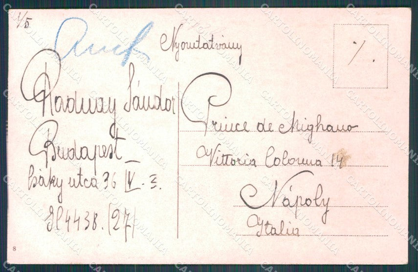 Hungary Ungheria Budapest postcard XC3043 – retro