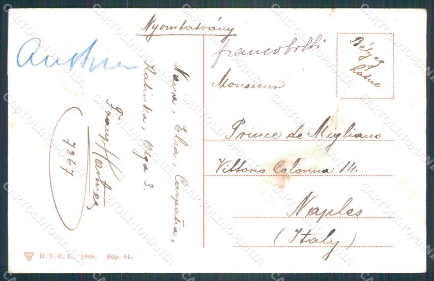 Hungary Ungheria Budapest Calvin ter postcard XC3049 – retro