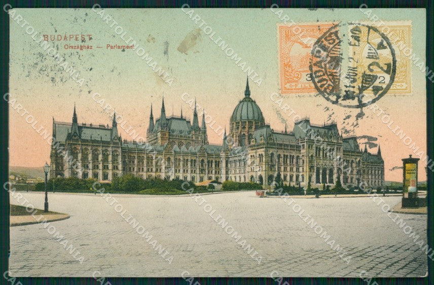 Hungary Ungheria Budapest Andrassy ut postcard XC3050 – fronte