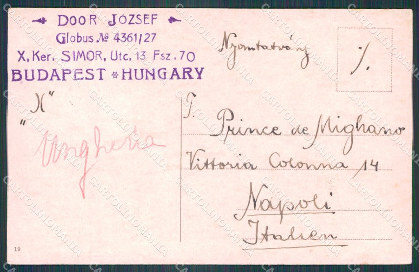 Hungary Ungheria Budapest postcard XC3052 – retro