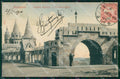 Hungary Ungheria Budapest CORNER CREASES postcard XC3055 – fronte