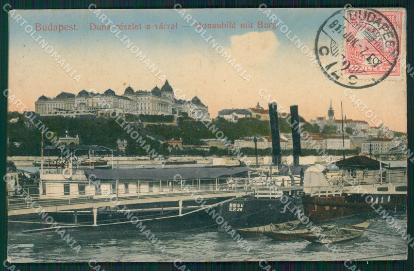 Hungary Ungheria Budapest TEAR postcard XC3056 – fronte