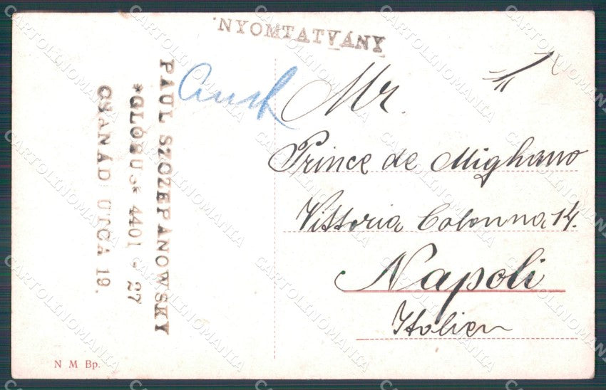 Hungary Ungheria Budapest postcard XC3058 – retro