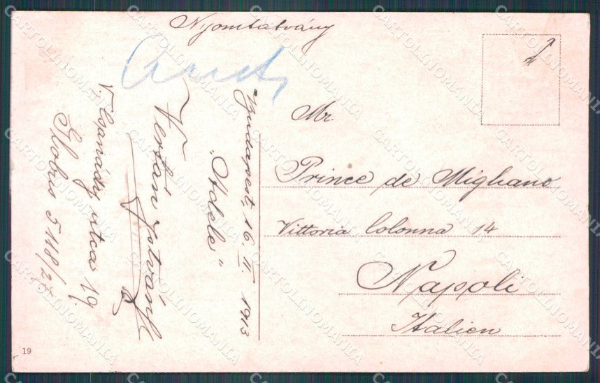 Hungary Ungheria Budapest postcard XC3059 – retro