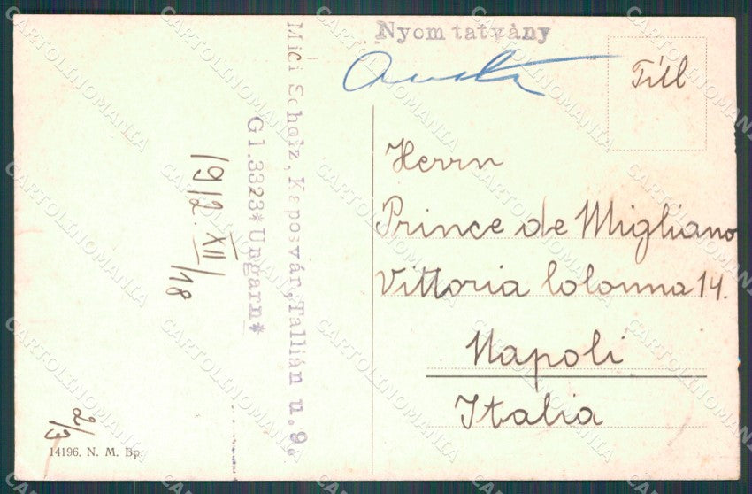 Hungary Ungheria Budapest postcard XC3061 – retro