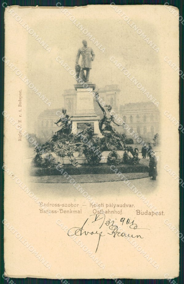 Hungary Ungheria Budapest postcard XC3064 – fronte