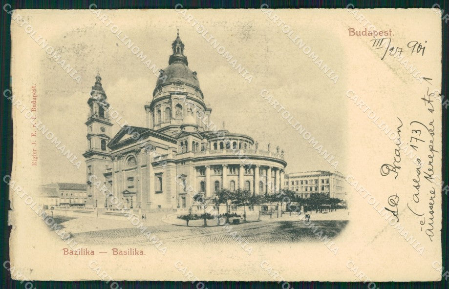 Hungary Ungheria Budapest postcard XC3066 – fronte