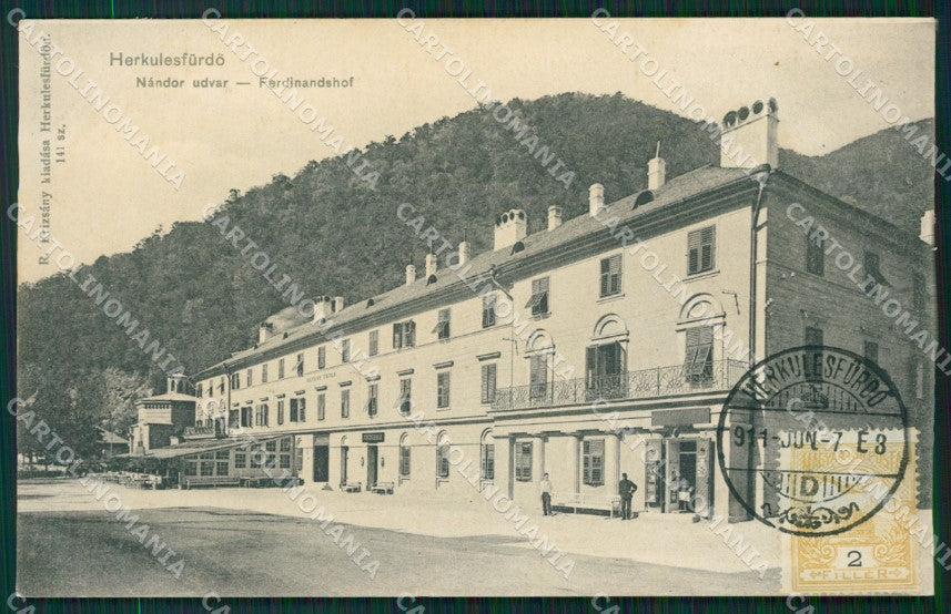 Romania Herkulesfurdo Baile Herculane postcard XC3078 – fronte