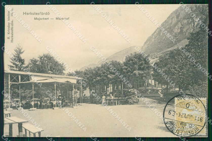 Romania Herkulesfurdo Baile Herculane postcard XC3081 – fronte