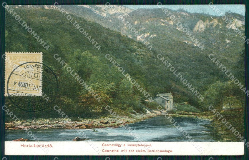 Romania Herkulesfurdo Baile Herculane postcard XC3093 – fronte