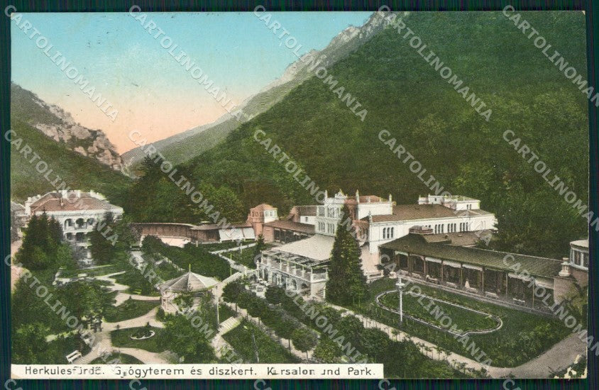 Romania Herkulesfurdo Baile Herculane postcard XC3095 – fronte