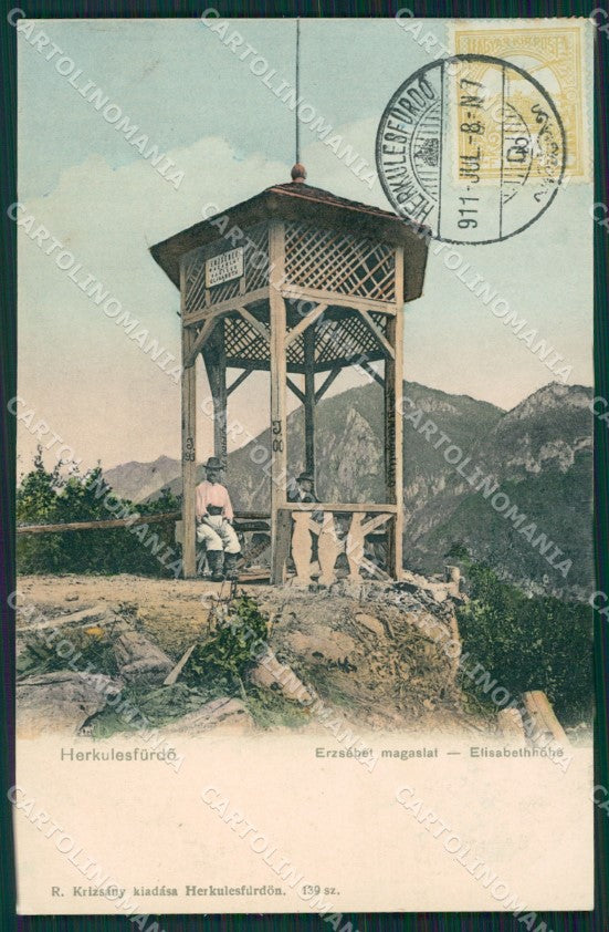 Romania Herkulesfurdo Baile Herculane postcard XC3101 – fronte