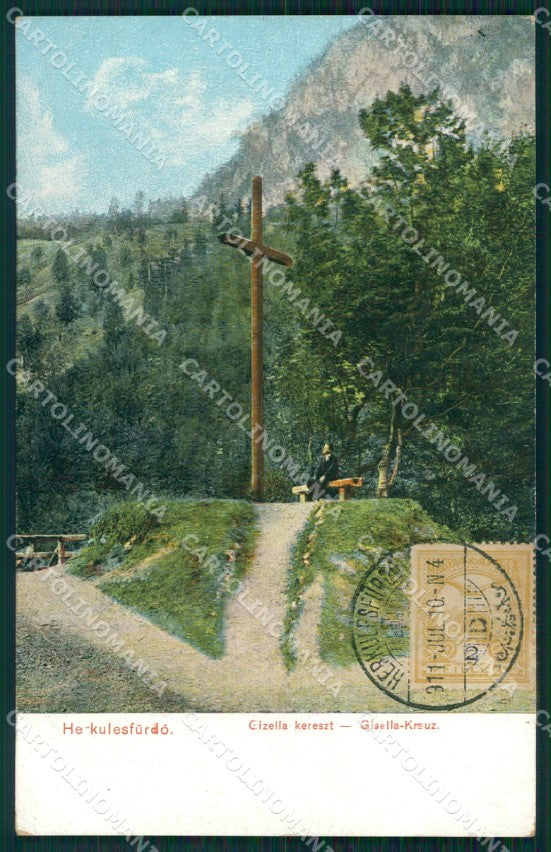 Romania Herkulesfurdo Baile Herculane postcard XC3106 – fronte