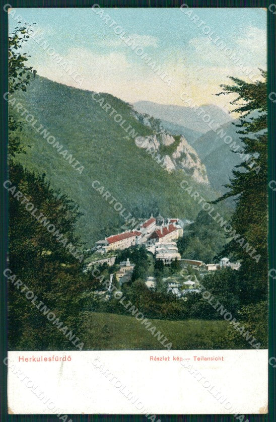 Romania Herkulesfurdo Baile Herculane postcard XC3108 – fronte