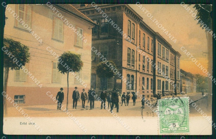 Serbia Pancsova Pancevo ABRADED CORNER CREASES postcard XC3127 – fronte