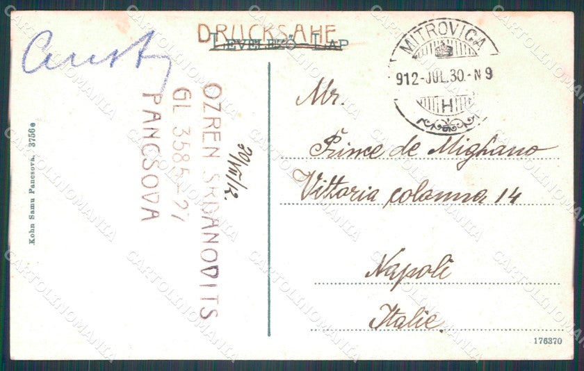 Serbia Pancsova Pancevo postcard XC3129 – retro