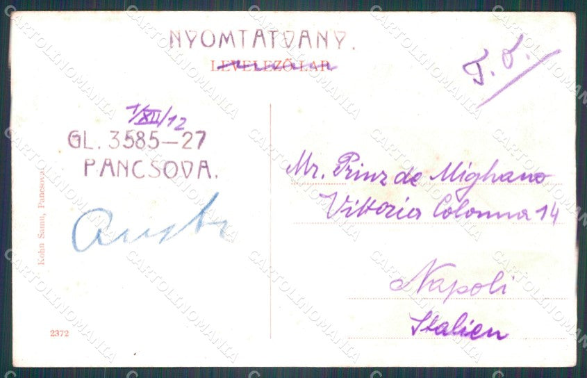Serbia Pancsova Pancevo postcard XC3131 – retro