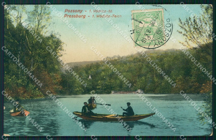 Slovacchia Bratislava Pozsony postcard XC3189 – fronte
