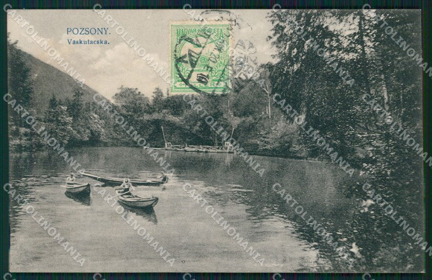 Slovacchia Bratislava Pozsony postcard XC3215 – fronte