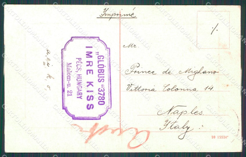 Hungary Ungheria Pecs postcard XC3218 – retro