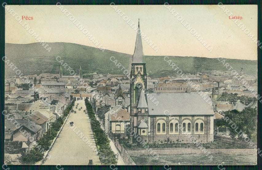 Hungary Ungheria Pecs postcard XC3221 – fronte